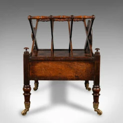 Antique Canterbury, English, Magazine Stand, Newspaper Rack, Regency, Circa 1820 -Storage Furniture Sales 2024 antique canterbury english magazine stand newspaper rack regency circa 1820 sku43571665 0 2