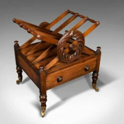 Antique Canterbury, English, Magazine Stand, Newspaper Rack, Regency, Circa 1820 -Storage Furniture Sales 2024 antique canterbury english magazine stand newspaper rack regency circa 1820 sku43571665 0 5