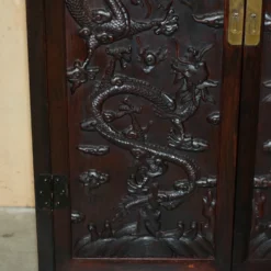 Unknown Antique Chinese Dragon Carved Zitan Sijiangui Compound Cabinet Cupboard Cir 1900 -Storage Furniture Sales 2024 antique chinese dragon carved zitan sijiangui compound cabinet cupboard cir 1900 sku69550335 0 5