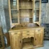 Antique Country Pine Glazed Dog Kennel Housekeeper’s Dresser Cupboard