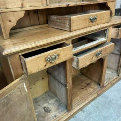Antique Country Pine Glazed Dog Kennel Housekeeper’s Dresser Cupboard -Storage Furniture Sales 2024 antique country pine glazed dog kennel housekeeper s dresser cupboard sku81930452 0 4