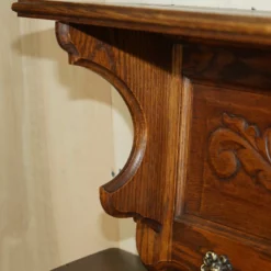 Unknown Antique Dutch Heavily Carved Oak Coat Hat Scarf Wall Rack Hanger Royal Hooks -Storage Furniture Sales 2024 antique dutch heavily carved oak coat hat scarf wall rack hanger royal hooks sku96839563 0 7