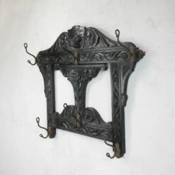 Antique Ebonised Heaviy Carved Oak Green Man Lion Head Hall Wall Hooks Coat Rack 14 Antique Ebonised Heaviy Carved Oak Green Man Lion Head Hall Wall Hooks Coat Rack -Storage Furniture Sales 2024 antique ebonised heaviy carved oak green man lion head hall wall hooks coat rack sku62130384 0 2