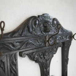 Antique Ebonised Heaviy Carved Oak Green Man Lion Head Hall Wall Hooks Coat Rack 17 Antique Ebonised Heaviy Carved Oak Green Man Lion Head Hall Wall Hooks Coat Rack -Storage Furniture Sales 2024 antique ebonised heaviy carved oak green man lion head hall wall hooks coat rack sku62130384 0 5