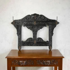 Antique Ebonised Heaviy Carved Oak Green Man Lion Head Hall Wall Hooks Coat Rack 18 Antique Ebonised Heaviy Carved Oak Green Man Lion Head Hall Wall Hooks Coat Rack -Storage Furniture Sales 2024 antique ebonised heaviy carved oak green man lion head hall wall hooks coat rack sku62130384 0 6