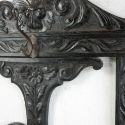 Antique Ebonised Heaviy Carved Oak Green Man Lion Head Hall Wall Hooks Coat Rack 20 Antique Ebonised Heaviy Carved Oak Green Man Lion Head Hall Wall Hooks Coat Rack -Storage Furniture Sales 2024 antique ebonised heaviy carved oak green man lion head hall wall hooks coat rack sku62130384 0 8