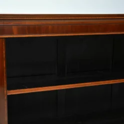 Antique Edwardian Inlaid Mahogany Open Bookcase -Storage Furniture Sales 2024 antique edwardian inlaid mahogany open bookcase sku26393641 0 4