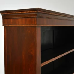 Antique Edwardian Inlaid Mahogany Open Bookcase -Storage Furniture Sales 2024 antique edwardian inlaid mahogany open bookcase sku26393641 0 8