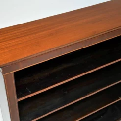 Antique Edwardian Inlaid Mahogany Open Bookcase -Storage Furniture Sales 2024 antique edwardian inlaid mahogany open bookcase sku26393641 0 9