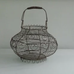 Antique Egg Basket, 1900s, Iron 21 Antique Egg Basket, 1900s, Iron -Storage Furniture Sales 2024 antique egg basket 1900s iron sku45908497 0 2