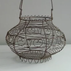 Antique Egg Basket, 1900s, Iron 24 Antique Egg Basket, 1900s, Iron -Storage Furniture Sales 2024 antique egg basket 1900s iron sku45908497 0 4 scaled