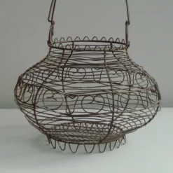 Antique Egg Basket, 1900s, Iron 27 Antique Egg Basket, 1900s, Iron -Storage Furniture Sales 2024 antique egg basket 1900s iron sku45908497 0 7 scaled