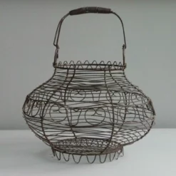 Antique Egg Basket, 1900s, Iron 28 Antique Egg Basket, 1900s, Iron -Storage Furniture Sales 2024 antique egg basket 1900s iron sku45908497 0 8 scaled