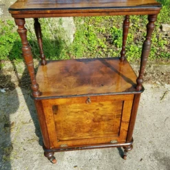 Antique English Burr Walnut Display Cupboard Canterbury Whatnot Victorian. 23 Antique English Burr Walnut Display Cupboard Canterbury Whatnot Victorian. -Storage Furniture Sales 2024 antique english burr walnut display cupboard canterbury whatnot victorian sku70489143 0 11
