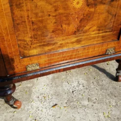 Antique English Burr Walnut Display Cupboard Canterbury Whatnot Victorian. 19 Antique English Burr Walnut Display Cupboard Canterbury Whatnot Victorian. -Storage Furniture Sales 2024 antique english burr walnut display cupboard canterbury whatnot victorian sku70489143 0 7