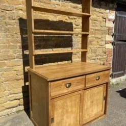 Unknown Antique English Pine Estate Cupboard Dresser Sliding Doors, C 1880 -Storage Furniture Sales 2024 antique english pine estate cupboard dresser sliding doors c 1880 sku79189588 0 1