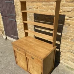 Unknown Antique English Pine Estate Cupboard Dresser Sliding Doors, C 1880 -Storage Furniture Sales 2024 antique english pine estate cupboard dresser sliding doors c 1880 sku79189588 0 11