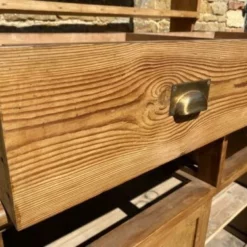 Unknown Antique English Pine Estate Cupboard Dresser Sliding Doors, C 1880 -Storage Furniture Sales 2024 antique english pine estate cupboard dresser sliding doors c 1880 sku79189588 0 4