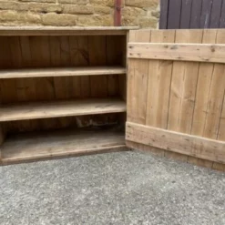 Unknown Antique English Pine Kitchen Pantry Estate Cupboard, C 1870 16 Unknown Antique English Pine Kitchen Pantry Estate Cupboard, C 1870 -Storage Furniture Sales 2024 antique english pine kitchen pantry estate cupboard c 1870 sku46513134 0 4