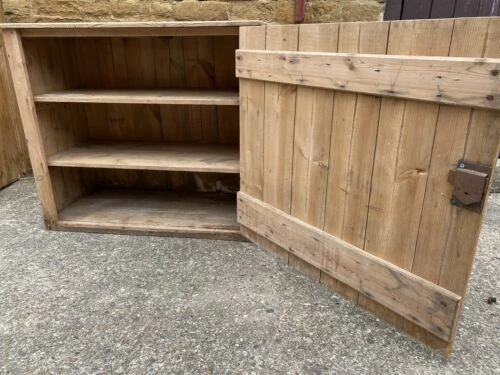 Unknown Antique English Pine Kitchen Pantry Estate Cupboard, C 1870 6 Unknown Antique English Pine Kitchen Pantry Estate Cupboard, C 1870 - Image 6