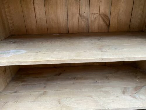 Unknown Antique English Pine Kitchen Pantry Estate Cupboard, C 1870 8 Unknown Antique English Pine Kitchen Pantry Estate Cupboard, C 1870 - Image 8