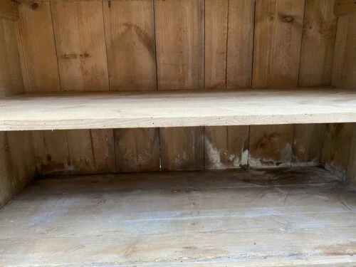 Unknown Antique English Pine Kitchen Pantry Estate Cupboard, C 1870 10 Unknown Antique English Pine Kitchen Pantry Estate Cupboard, C 1870 - Image 10