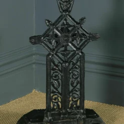 Unknown Antique English Victorian Cast Iron Painted Stick & Umbrella Hall Stand -Storage Furniture Sales 2024 antique english victorian cast iron painted stick umbrella hall stand sku17068069 0 9
