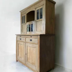 Unknown Antique European Pine Glazed Dresser Display Cabinet Cupboard Server Buffet 15 Unknown Antique European Pine Glazed Dresser Display Cabinet Cupboard Server Buffet -Storage Furniture Sales 2024 antique european pine glazed dresser display cabinet cupboard server buffet sku26725378 0 1