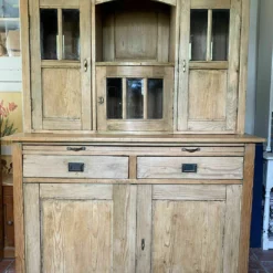 Unknown Antique European Pine Glazed Dresser Display Cabinet Cupboard Server Buffet 25 Unknown Antique European Pine Glazed Dresser Display Cabinet Cupboard Server Buffet -Storage Furniture Sales 2024 antique european pine glazed dresser display cabinet cupboard server buffet sku26725378 0 11