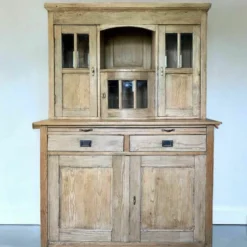 Unknown Antique European Pine Glazed Dresser Display Cabinet Cupboard Server Buffet 23 Unknown Antique European Pine Glazed Dresser Display Cabinet Cupboard Server Buffet -Storage Furniture Sales 2024 antique european pine glazed dresser display cabinet cupboard server buffet sku26725378 0 9