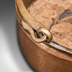 Unknown Antique Fireside Fuel Basket, Indian, Copper, Bronze, Pan, Coal, Logs, Victorian -Storage Furniture Sales 2024 antique fireside fuel basket indian copper bronze pan coal logs victorian sku76285292 0 6