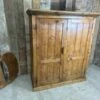 Unknown Antique French Baker’s Proving Pantry Kitchen Cupboard, C 1870