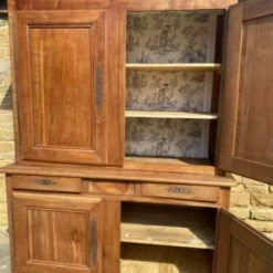 Antique French Cherrywood Buffet Deux Corps Housekeeper’s Cupboard, C 1870 -Storage Furniture Sales 2024 antique french cherrywood buffet deux corps housekeeper s cupboard c 1870 sku71923397 0 7