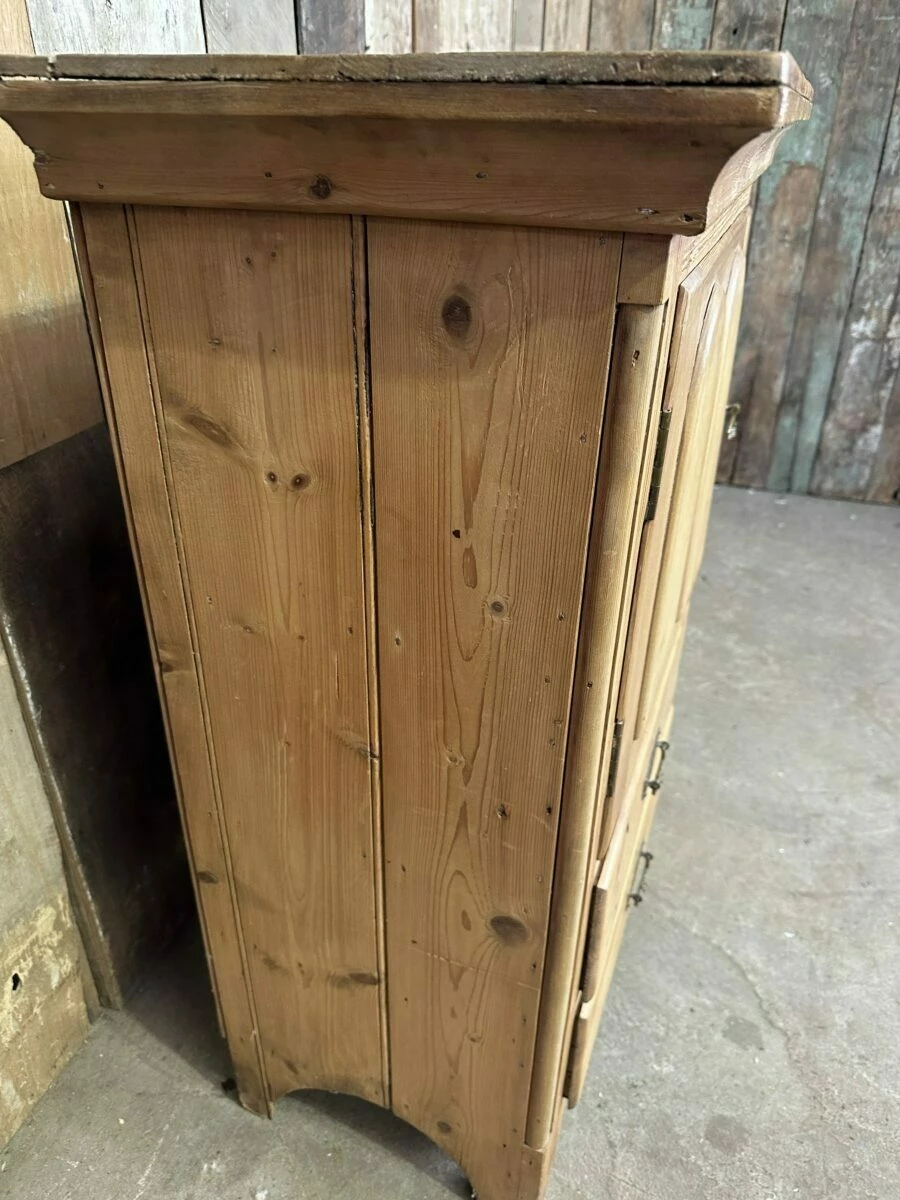 Antique French Pine Cupboard C 1880 10 Antique French Pine Cupboard C 1880 - Image 10