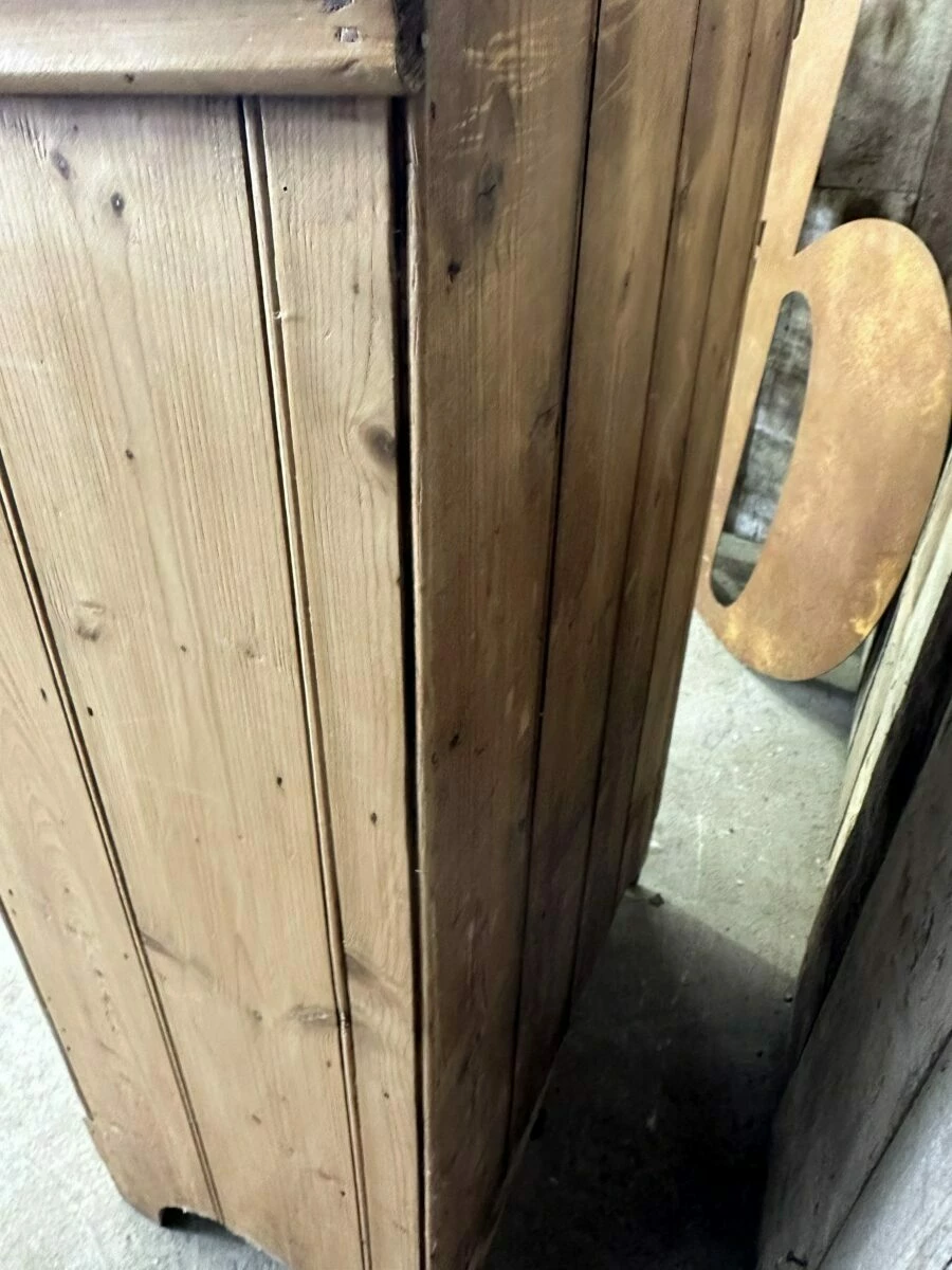 Antique French Pine Cupboard C 1880 11 Antique French Pine Cupboard C 1880 - Image 11