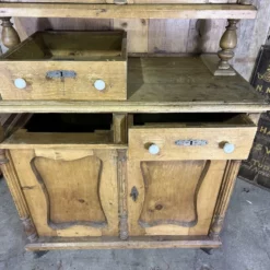 Antique French Pine Glazed Housekeeper’s Bookcase Cupboard, C 1860 -Storage Furniture Sales 2024 antique french pine glazed housekeeper s bookcase cupboard c 1860 sku37765996 0 16