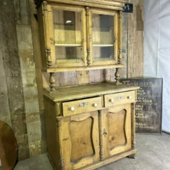 Antique French Pine Glazed Housekeeper’s Bookcase Cupboard, C 1860 -Storage Furniture Sales 2024 antique french pine glazed housekeeper s bookcase cupboard c 1860 sku37765996 0 2