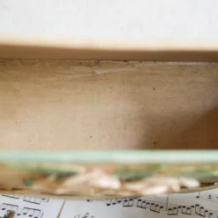 Antique French Shabby Chic Paper Mache Basket With Handle, Beautiful Hand Crafted Storage Letter Organizer With Wooden Roses And Leaves -Storage Furniture Sales 2024 antique french shabby chic paper mache basket with handle beautiful hand crafted storage letter organizer with wooden roses and leaves sku92980268 0 6