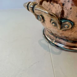 Antique George III Quality Copper Helmet Shaped Coal Scuttle -Storage Furniture Sales 2024 antique george iii quality copper helmet shaped coal scuttle sku78081496 0 6