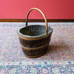 Antique Georgian Copper Bound Peat Bucket 21 Antique Georgian Copper Bound Peat Bucket -Storage Furniture Sales 2024 antique georgian copper bound peat bucket sku40524190 0 10