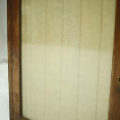 Unknown Antique Georgian Mahogany Glazed Cabinet With Material Doors -Storage Furniture Sales 2024 antique georgian mahogany glazed cabinet with material doors 0 10 scaled