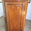 Unknown Antique Georgian Oak Large Corner Cabinet Curved Shelves Cupboard