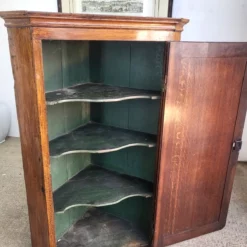 Unknown Antique Georgian Oak Large Corner Cabinet Curved Shelves Cupboard 13 Unknown Antique Georgian Oak Large Corner Cabinet Curved Shelves Cupboard -Storage Furniture Sales 2024 antique georgian oak large corner cabinet curved shelves cupboard sku93044405 0 2