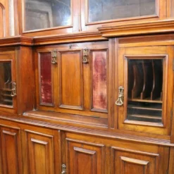 Unknown Antique Glazed Secretaire Bureau Bookcase Display Cabinet -Storage Furniture Sales 2024 antique glazed secretaire bureau bookcase display cabinet sku28845595 0 8