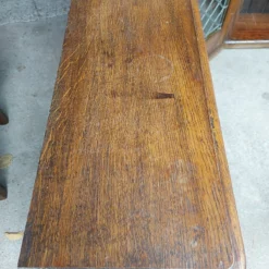 Antique Hand Made Oak Corner Unit With 3 Cupboards, Shelving & Leaded Glass Doors -Storage Furniture Sales 2024 antique hand made oak corner unit with 3 cupboards shelving leaded glass doors sku80520041 0 7