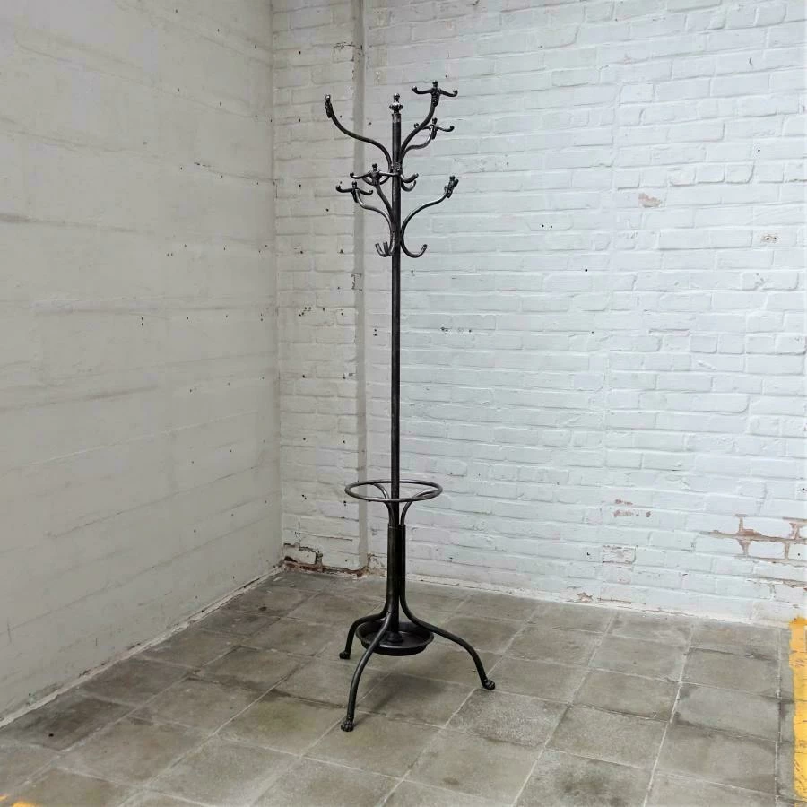 Unknown Antique Industrial Michelin Coatrack 4 Unknown Antique Industrial Michelin Coatrack - Image 4