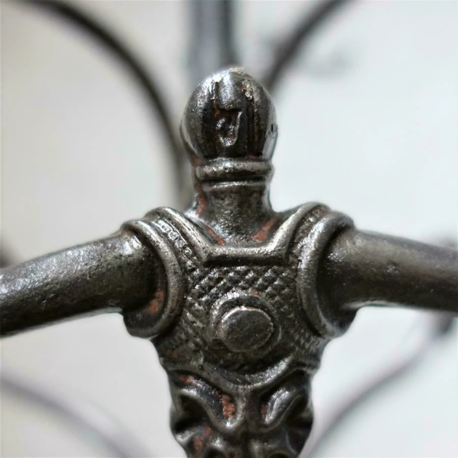 Unknown Antique Industrial Michelin Coatrack 5 Unknown Antique Industrial Michelin Coatrack - Image 5