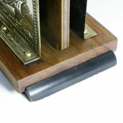 Unknown Antique Letter Rack Art Deco Belgian 20's Wooden Brass Copper Desk Top Organiser -Storage Furniture Sales 2024 antique letter rack art deco belgian 20 s wooden brass copper desk top organiser sku86393073 0 4