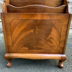 Antique Mahogany Waterfall Magazine Rack -Storage Furniture Sales 2024 antique mahogany waterfall magazine rack sku83182259 0 1