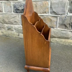 Antique Mahogany Waterfall Magazine Rack -Storage Furniture Sales 2024 antique mahogany waterfall magazine rack sku83182259 0 5